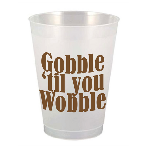 Gobble Gobble 🦃 Frosted Cups