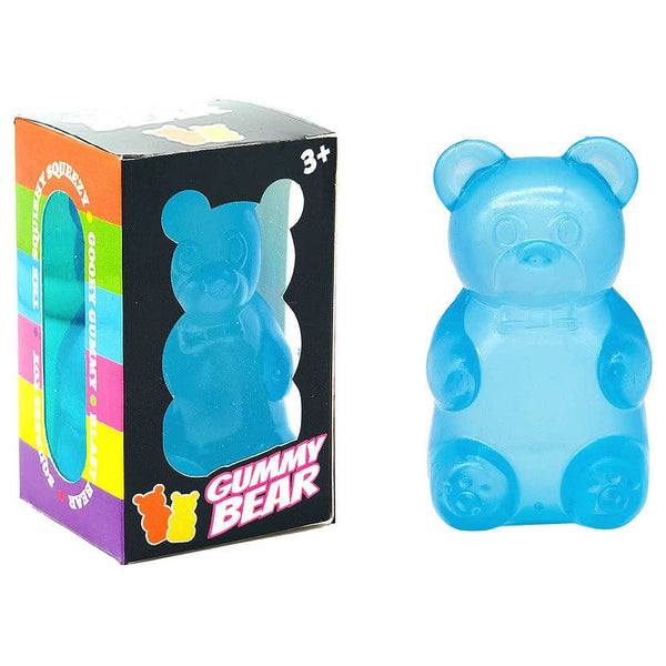 Cube Teardrop Blue Squishy