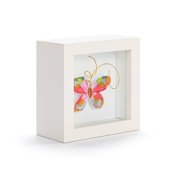 Mini Butterfly Shadow Box - 4in