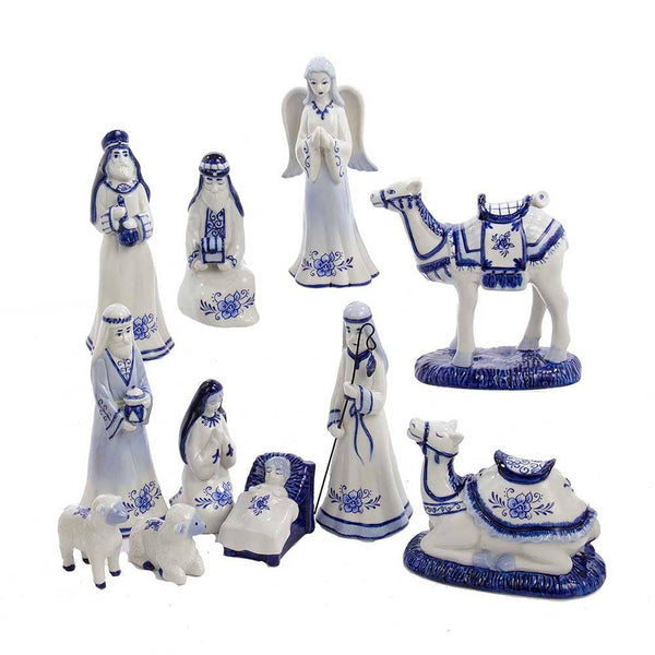 DELFT BLUE NATIVTY SET 11P