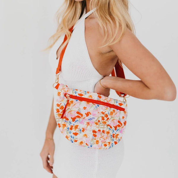 Jolie Puffer Belt Bag Navy