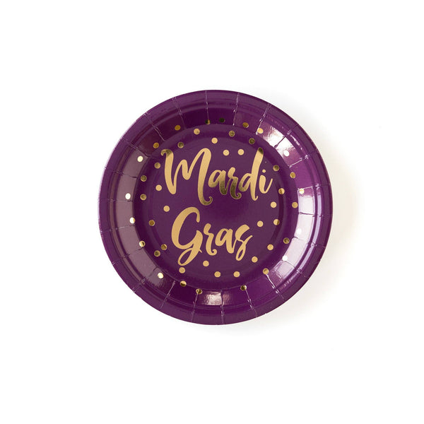 Mardi Gras 7" Plates