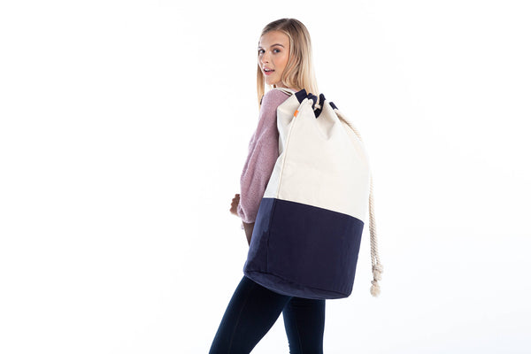 Laundry Duffel: Hot Pink