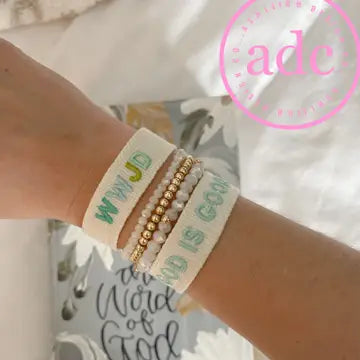 God is Good Thick Bracelet