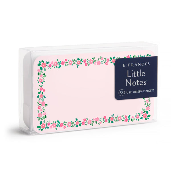 Pink Petals Little Notes® – Mini Notecard Pack, Set of 55
