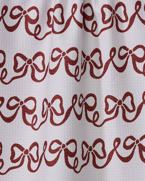 Joyful Bows Tea Towel