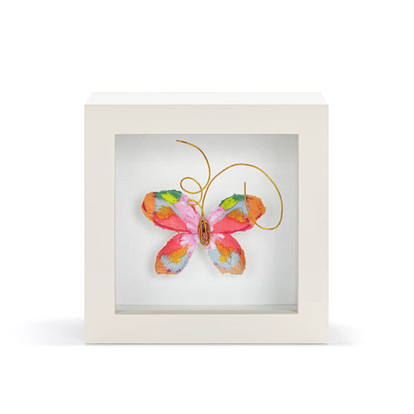 Mini Butterfly Shadow Box - 4in