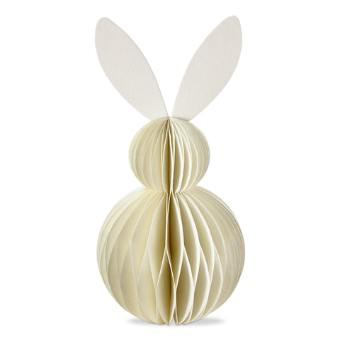 Bunny Paper Decor Large - Ivory: Ivory / Paper / Bunny
