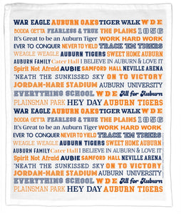 Coast and Cotton Auburn Phrases Tea Towel