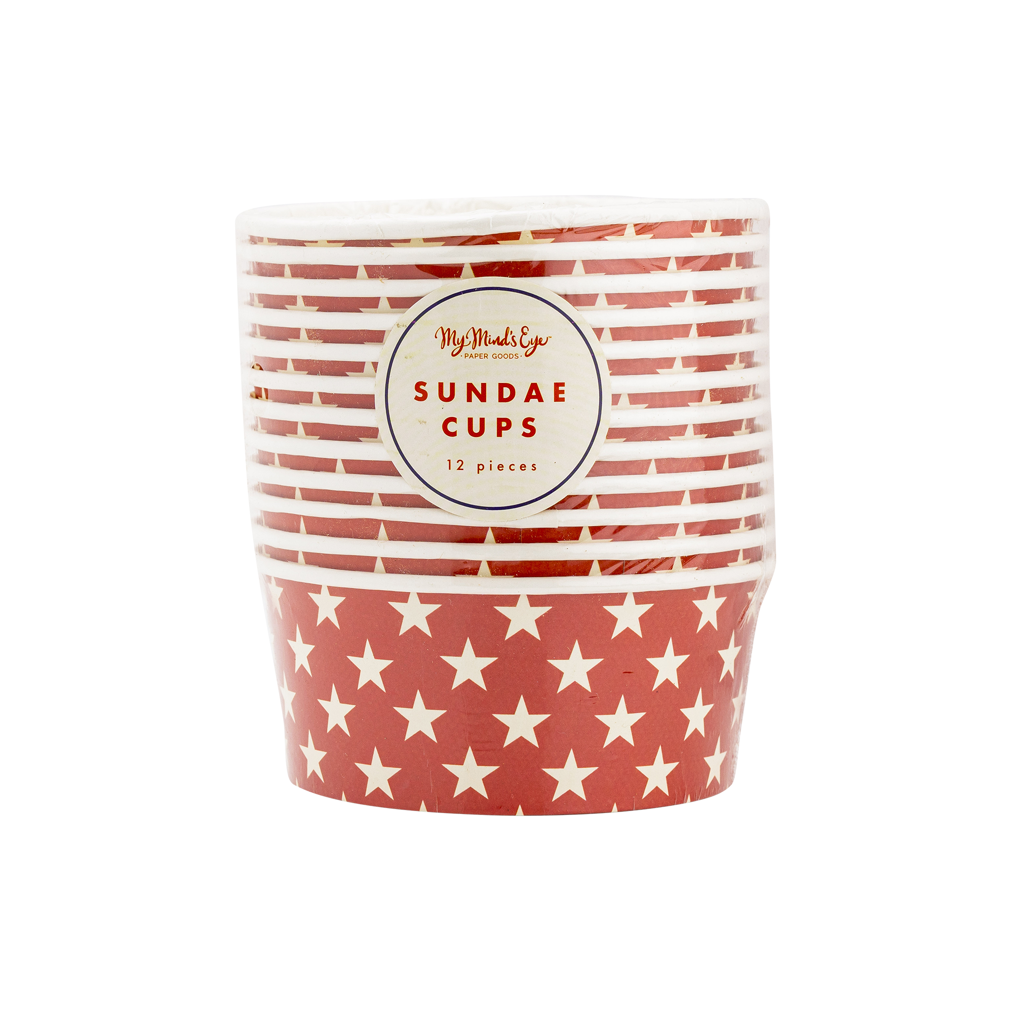 Star Paper Sundae Cups