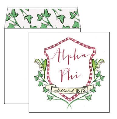 Sorority & Greek MOTIF Greeting Card