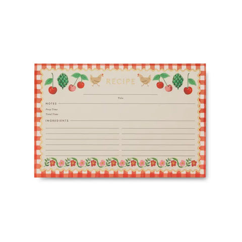 Rifle Paper Cherry Farm Recipe Cards