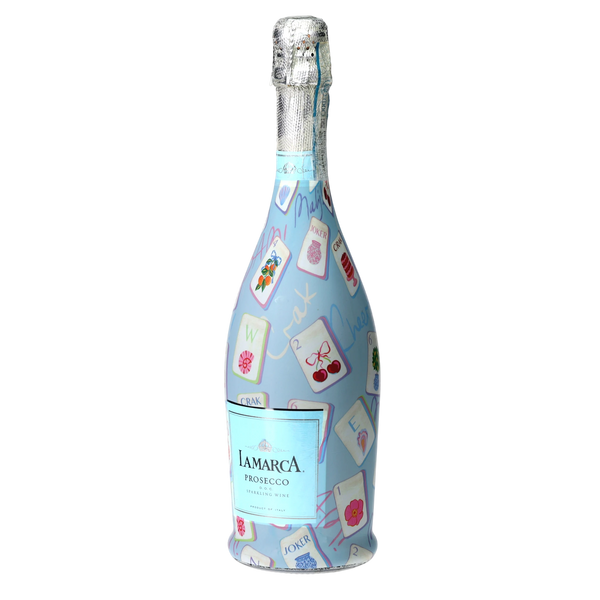 Beau Bottles Pastel Blue Mahjong - Prosecco Collection