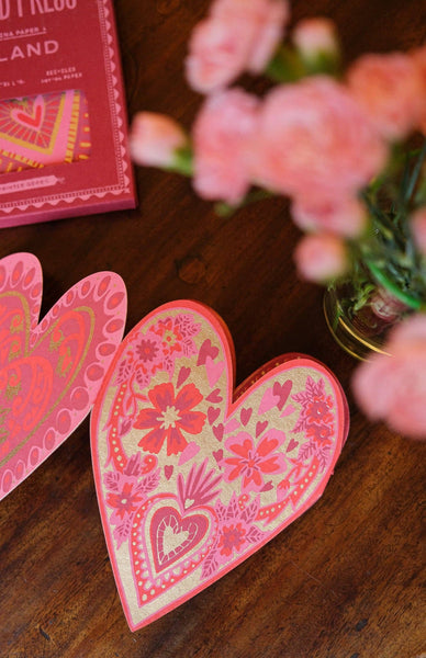 Hearts Concertina Garland