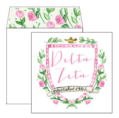 Sorority & Greek MOTIF Greeting Card