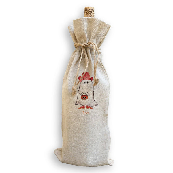Boo Cowboy: Wine Bag / -