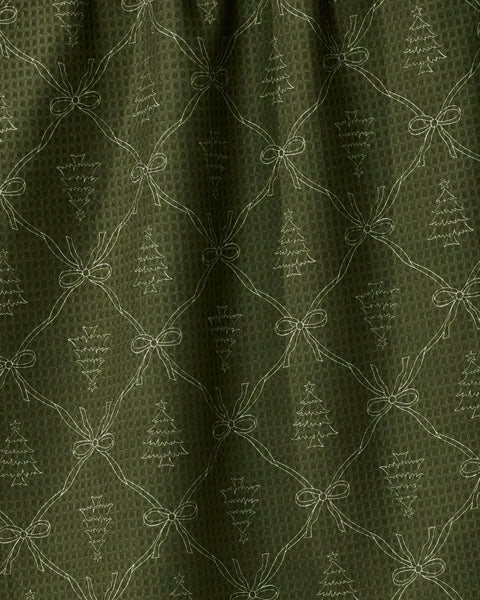 Cedar Bows Luxe Kitchen Towel - Holiday 2026