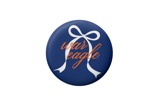 Auburn War Eagle Grandmillennial Button