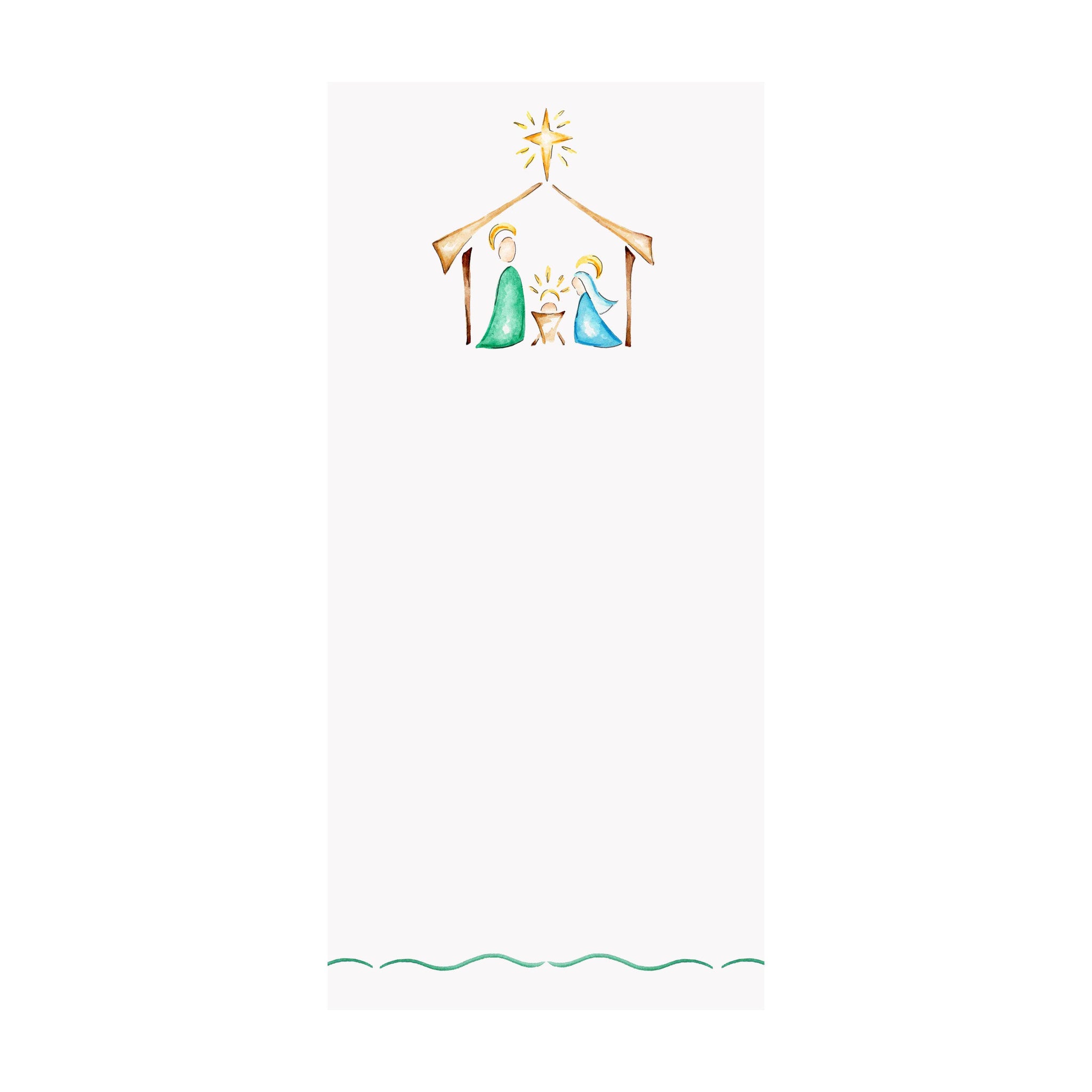 Christmas Nativity Notepad