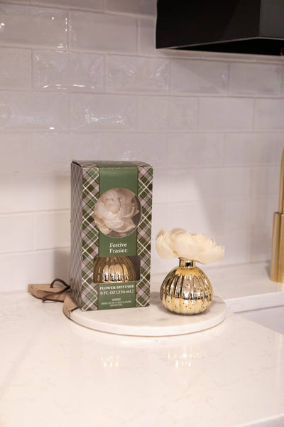 Festive Frasier Holiday Flower Diffuser | Christmas Gift