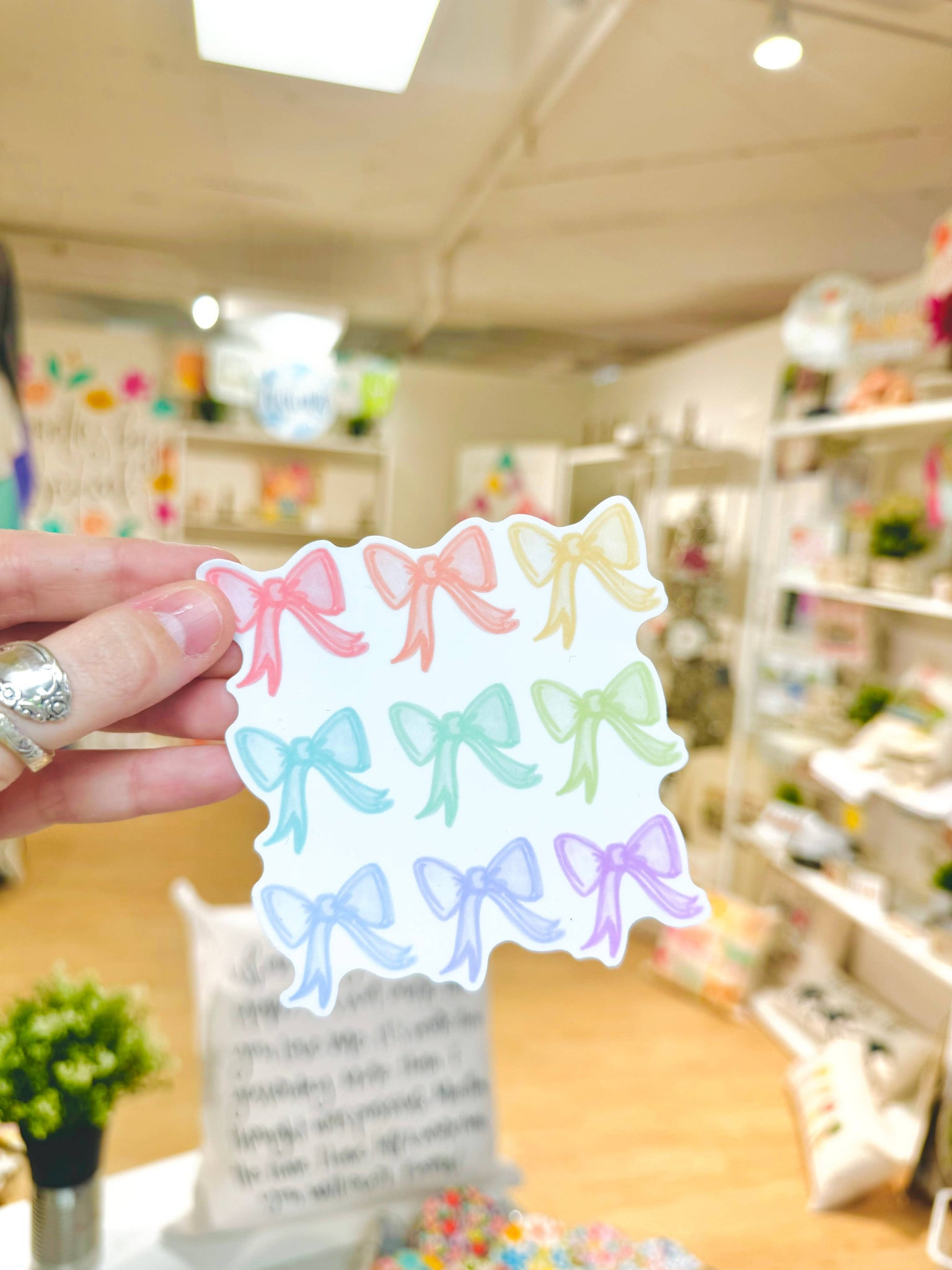 Colorful Bows Sticker