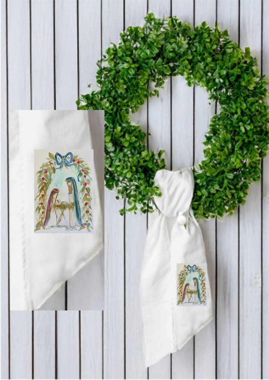 Bridgett Garland Nativity Sash