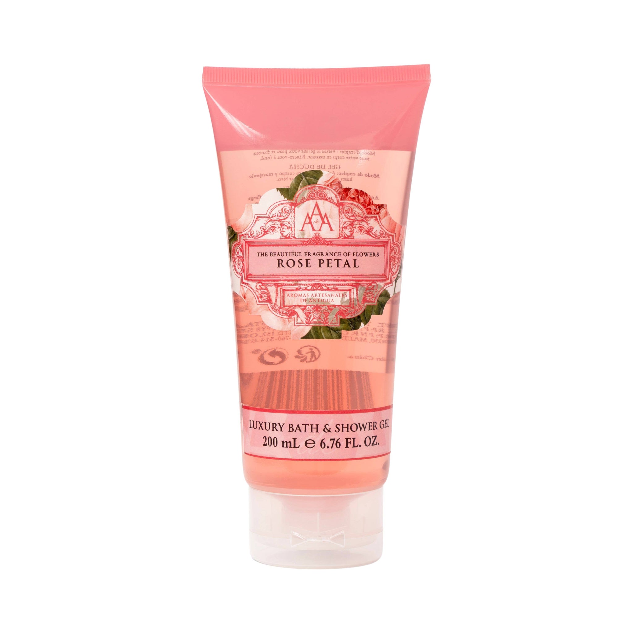 200ml Luxury Bath & Shower Gel - Rose Petal