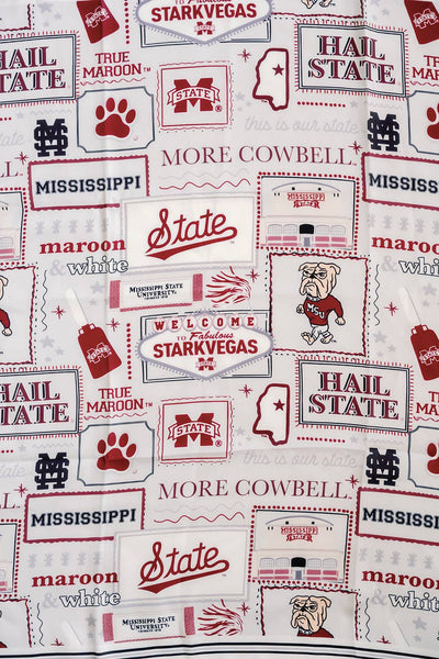 Mississippi State University Silk Scarf