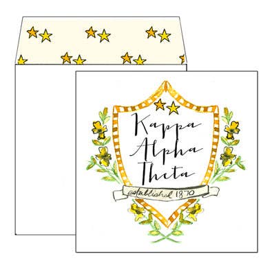 Sorority & Greek MOTIF Greeting Card
