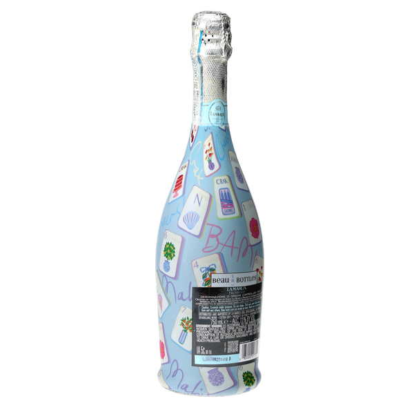 Beau Bottles Pastel Blue Mahjong - Prosecco Collection