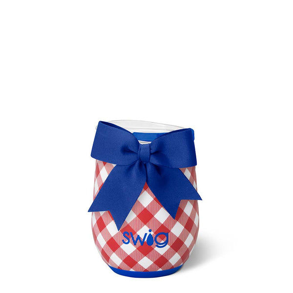 Patriotic Picnic Stemless Wine Cup (12oz)