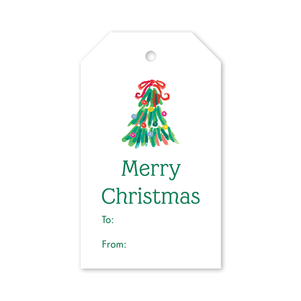 Jolly Trees Gift Tags