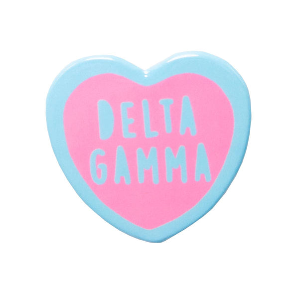 Sorority & Greek Sweet Heart Button