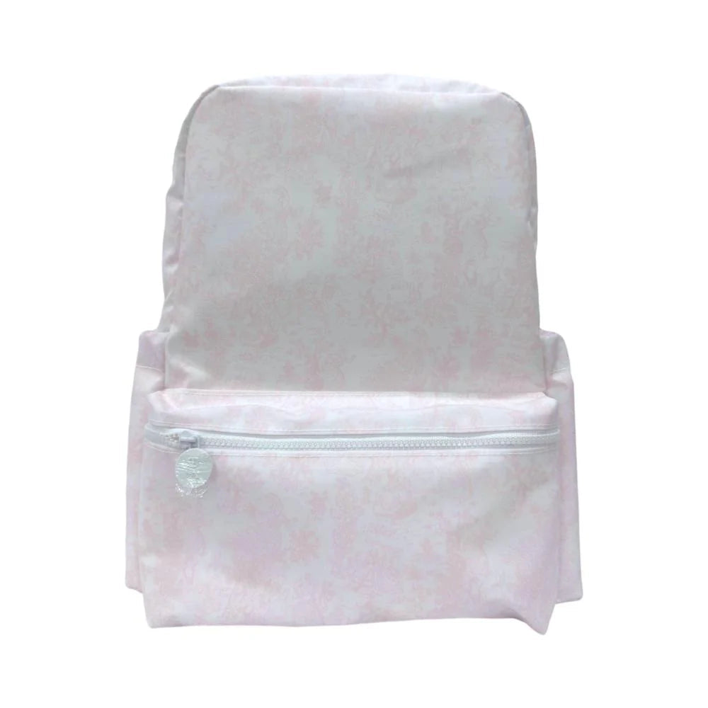 TRVL Mini Backer- Bunny Toile Pink