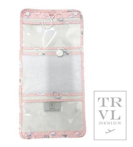 TRVL Mini Rollup-Floral Medallion Pink