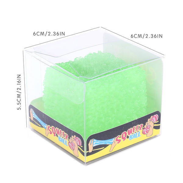 Squishy Squeeze Textured Cube