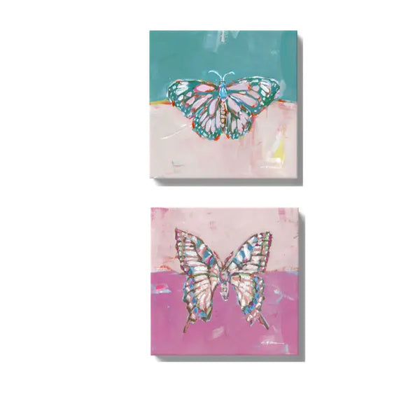 Butterfly Kisses Canvas