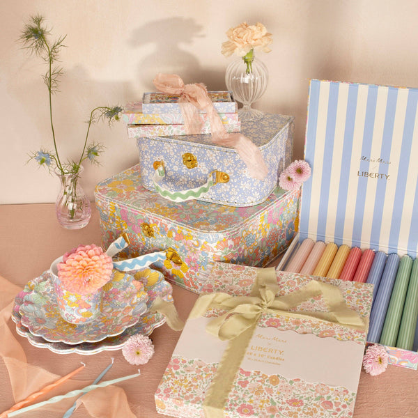 Meri Meri x Liberty Rainbow Garden Reusable Small Plate