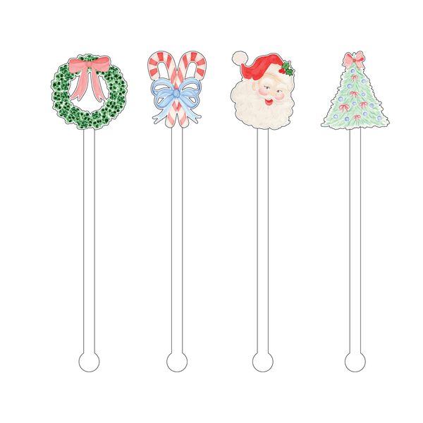 Holiday Stir Sticks: Assorted (1 of each)