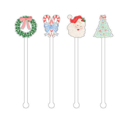 Holiday Stir Sticks: Assorted (1 of each)