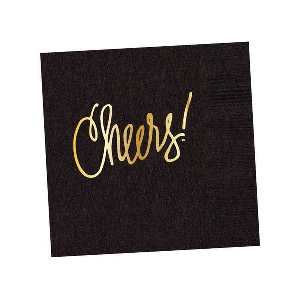 Cheers! | Napkins (18 colors): White