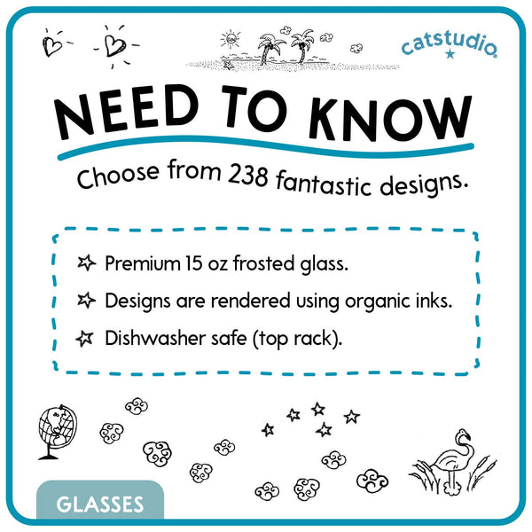 Auburn University Collegiate Drinking Glass