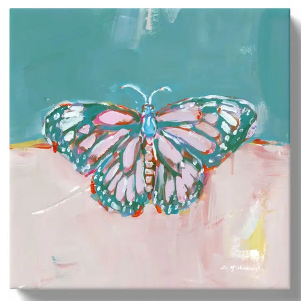 Butterfly Kisses Canvas