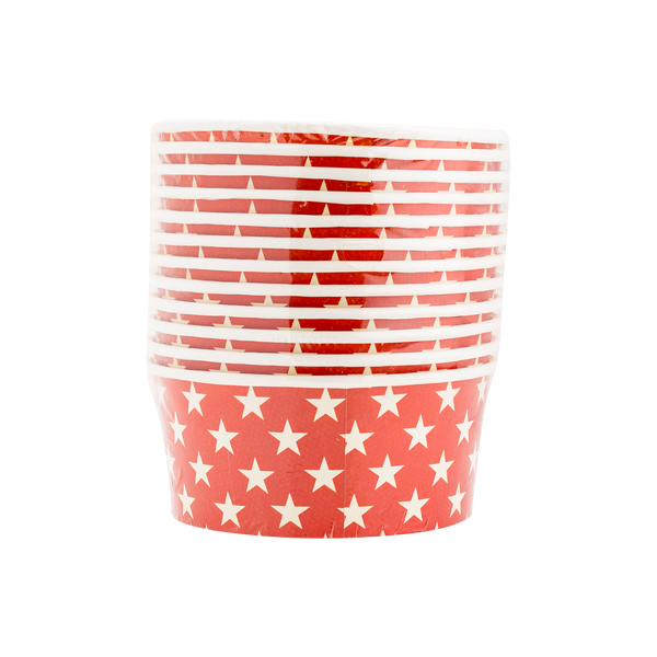 Star Paper Sundae Cups