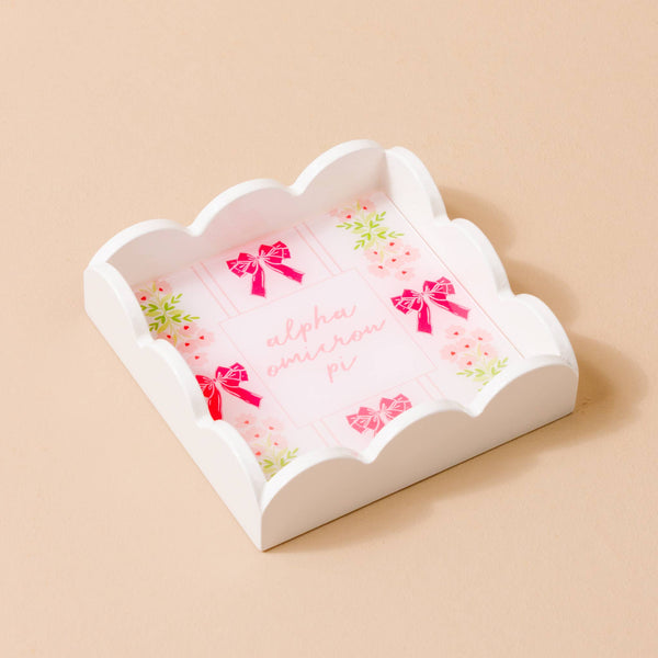 Sorority Scallop Trinket Tray