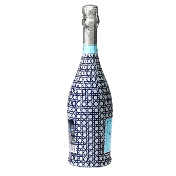 Beau Bottles Navy and White Cane - Prosecco Collection