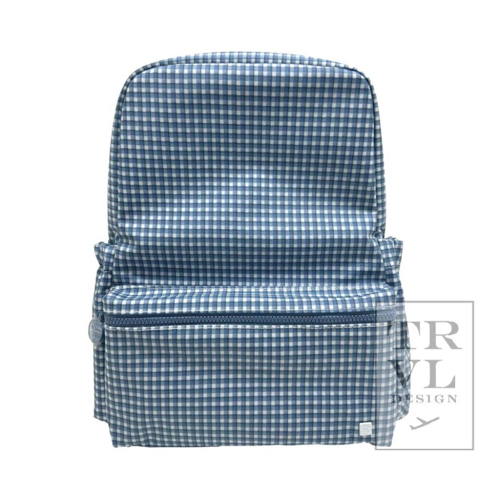 Backpacker - Backpack Rodeo Check Indigo: Rodeo Check Indigo