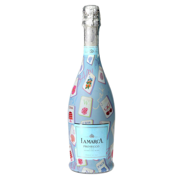 Beau Bottles Pastel Blue Mahjong - Prosecco Collection