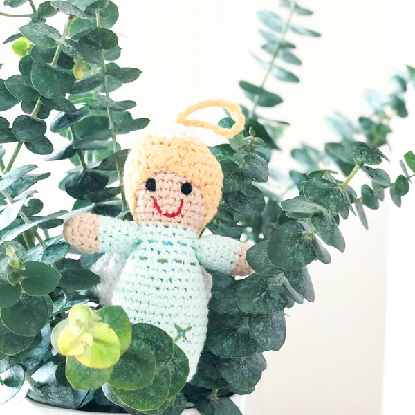 Holiday Ornament - Turquoise Angel