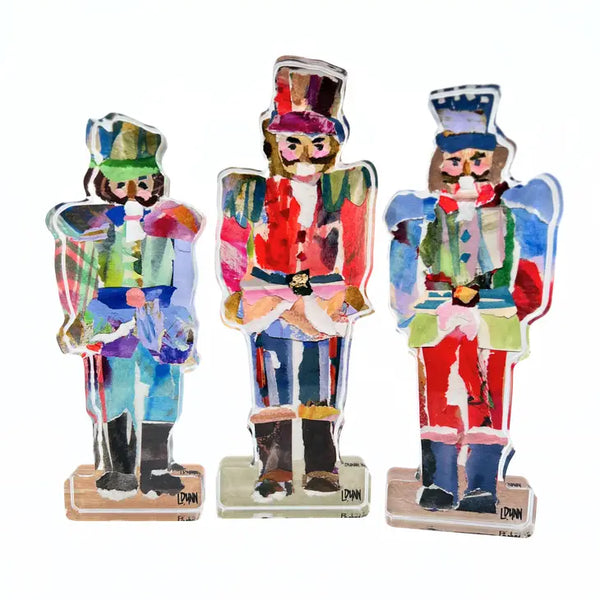 Acrylic Nutcracker Block Lauren Dunn